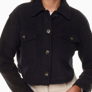 Aritzia Wilfred Free cropped Ganna Jacket Small